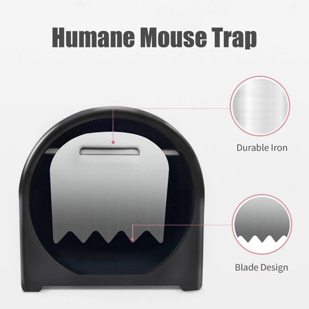 Reusable Smart Mouse Trap No Kill Rat Killer Effective Rodent Catcher Cage  Indoor