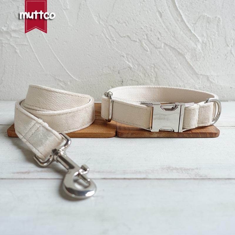 MUTTCO Simple Design Dog Leash and Collar Set UDC-144 Small