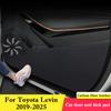 For Toyota Levin 2019-2026 Car Door Anti Kick Pad Mats Glove Box Protection Stickers Scratch Resistant Film Interior Accessories