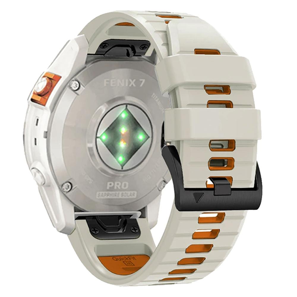 22 26MM Silikon Uhrenarmband für Garmin Fenix8 E Fenix 7 7X 6X 6 Pro 5 5X Epix Gen2 Enduro 3 970 Armband QuickFit Armband