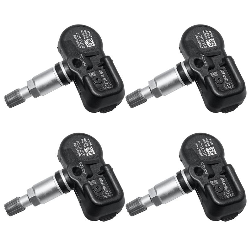 4 PCS 4260748020 42607F4020 433Mhz Tire Pressure Sensor TPMS Black ABS For Toyota RAV4 - Corolla Camry C-HR Land Cruiser
