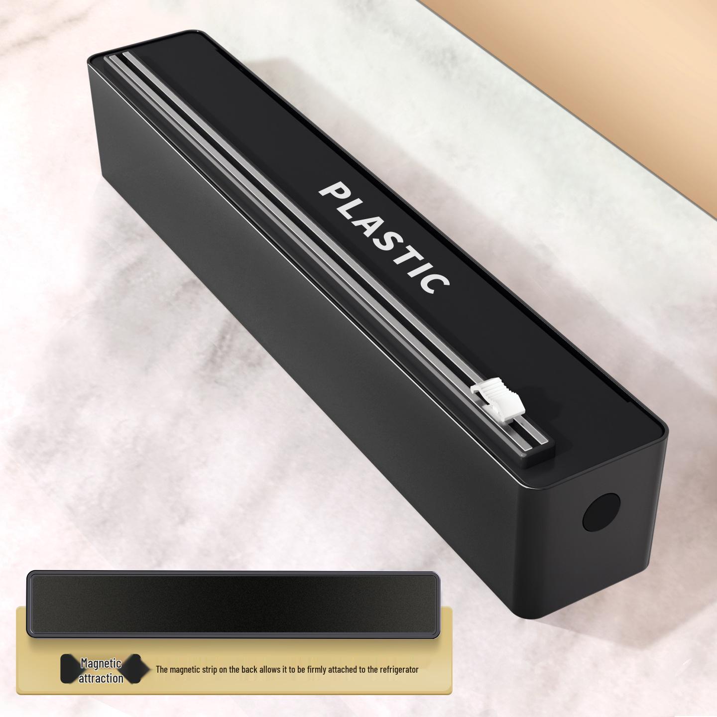 

Magnetic Wall-Mounted Cling Film and Foil Cutter Box Cling Film Cutter