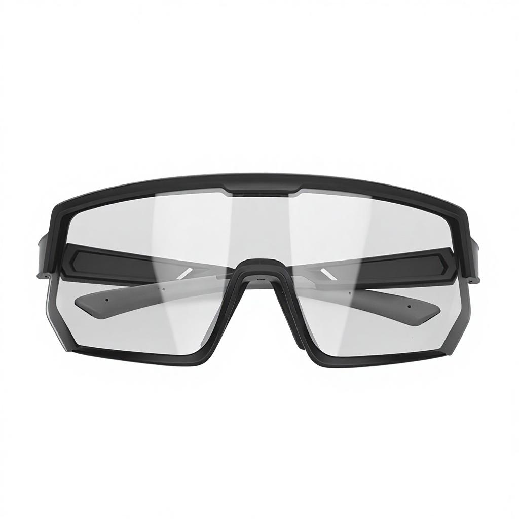 Anti-Fog Full Framework TR90 Cycling Glasses Outdoor Sports Running Unisex Photochromic Goggles Windproof & Sand proof UV
