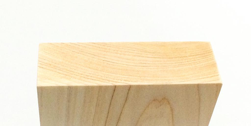 Kicoriya Premium Japanese Hinoki Wood Plank for and Planing Nameplates, Carving,