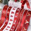 5M Christmas Decoration Ribbon Christmas Tree Ornament for Home Decor Handmade Design Navidad 2026 DIY Gift Box Packin Accessory