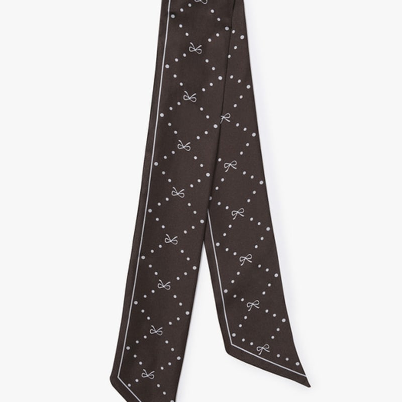 IT MICHAA Itmisha Dot Printed Silk Scarf ITOAAMF110 (2COLOR)