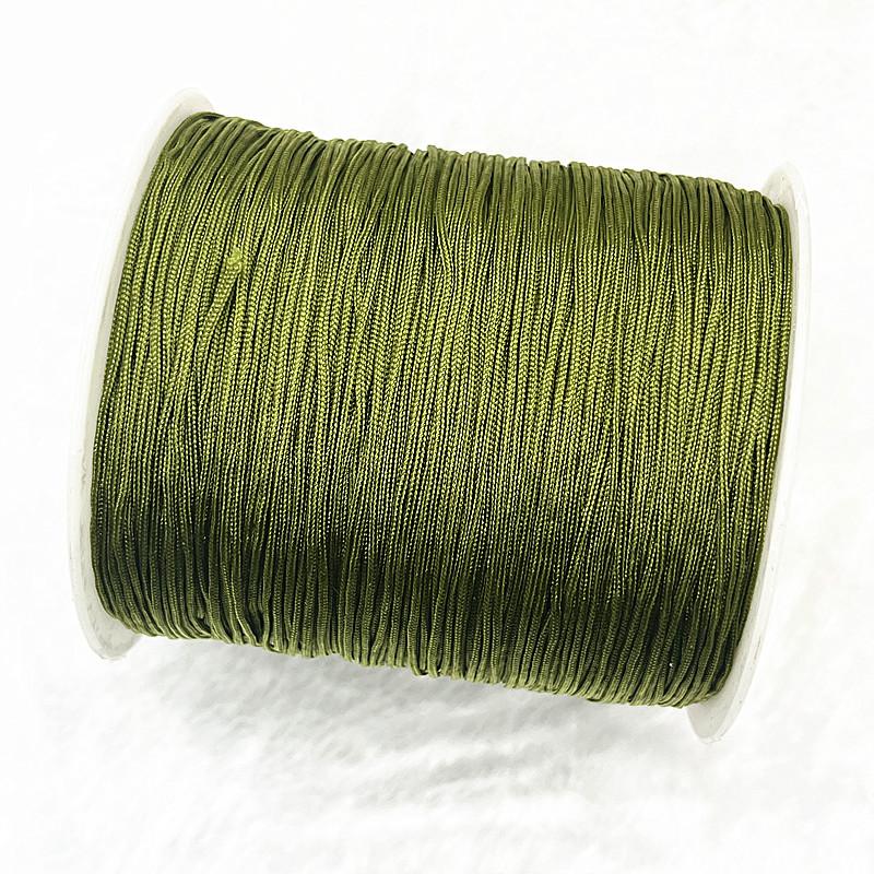 10Meters/lot 1.0mm Nylon Cord Thread Chinese Knot Macrame Cord Bracelet Braided String DIY Tassels Beading String Thread