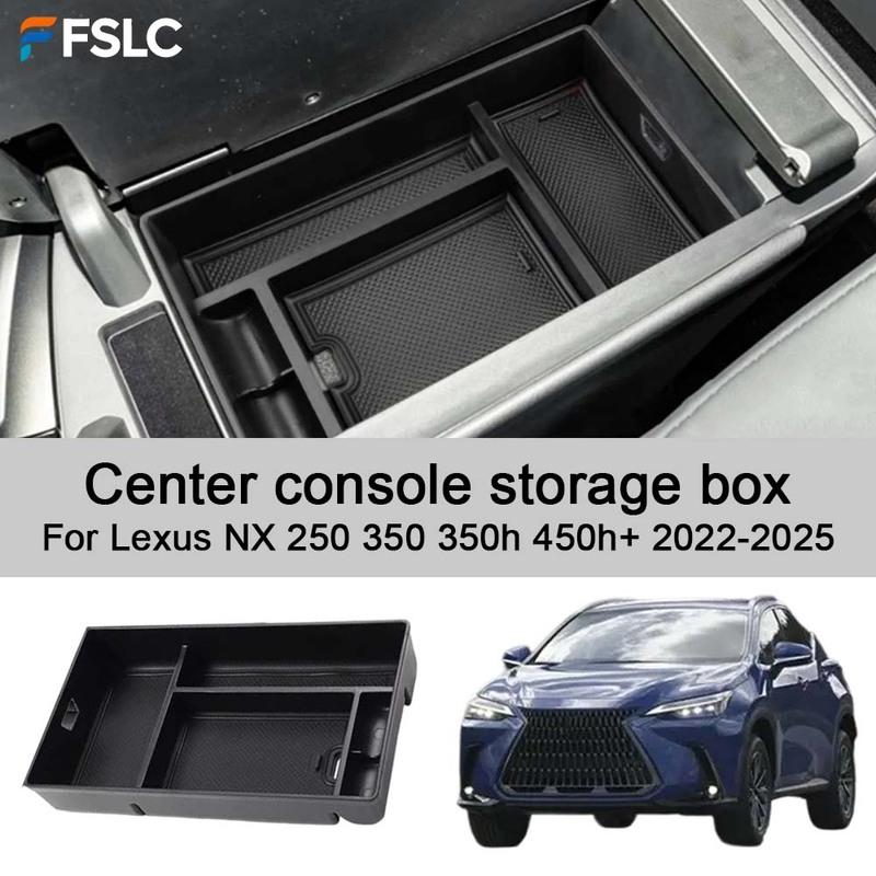 Car Decoration Center Console Storage Box For Lexus NX 250 350 350h 450h+ -2025 Black Car Upgrade Modify A Car