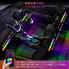 ATOTO Car LED Strip Light with App 160 RGB Interior LED Lighting for Car 16 Million DIY Music Independent Control for Front and Foot Control, LEDs,