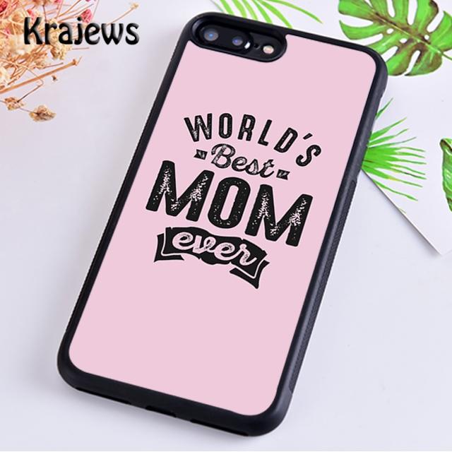 Krajews Cele mai bune citate pentru mamă Husa moale de telefon Pentru iPhone 14 5 6s 7 8 plus XR XS 11 12 13 pro max Samsung S21 S22ultra Plus