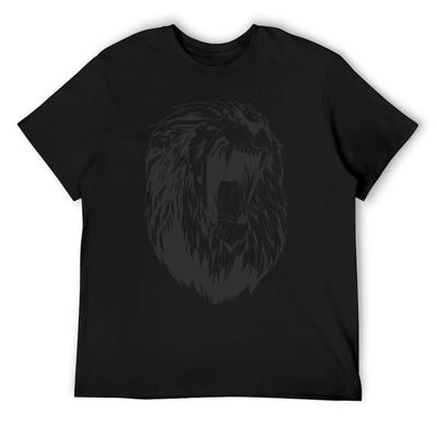 Roaring Lion T-Shirt Cotton Graphic Tees Graphic Tee Shirt Summer Clothes Basketball Graphic Tees Outfits for Men