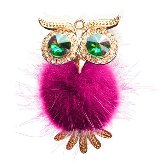 Perfume Clip Cartoon Metal Shape Good Smell Owl Mini Vehicle Air Outlet