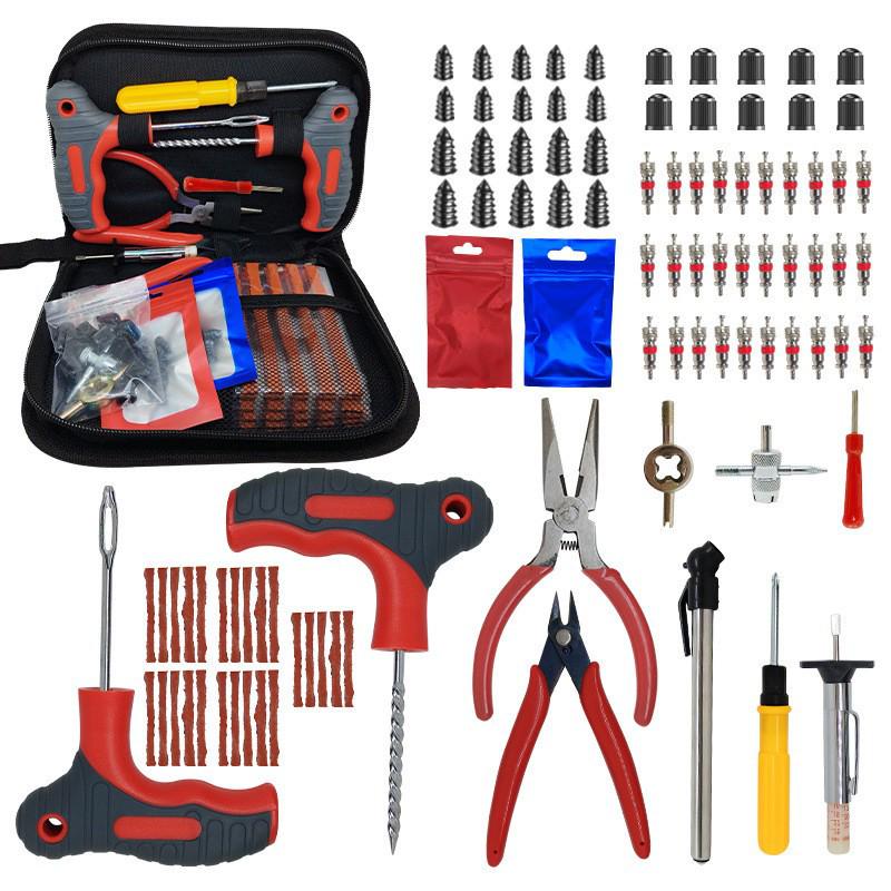 Versatile Tire Repair Kit for Motorcycles and Electric Cars