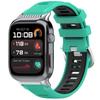 strong  Silicone Replacement Straps Comfortable & Breathable Designs Wristband for Everyday Use Suitable for Watch 