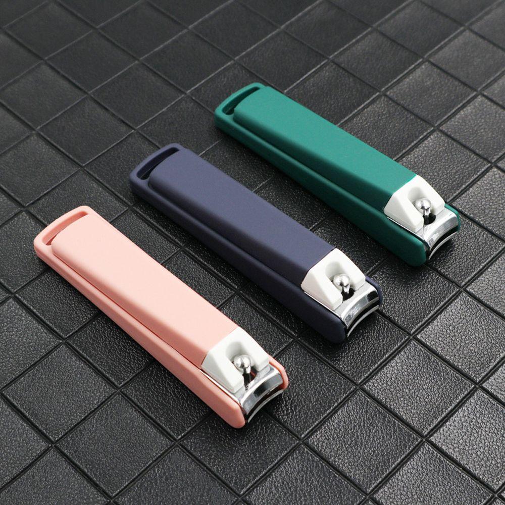 

Portable ABS Anti-Splash Nail Clippers Large Nail Scissors Manicure Tool Folding Nail Clippers