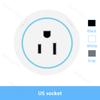 Power Track Socket EU/FR/Korea/USB Type-C Round Romovable Adapter Home Kitchen Meeting Wall Mounted Universal Electrical Outlet