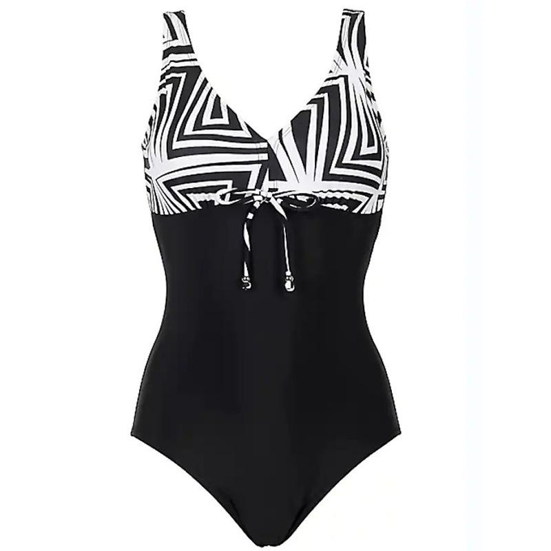 Spot European and American New One-piece Swimsuit Female Sexy Tight Bikini