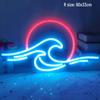 Creative Cross LED Neon Light for E-sports & Bedroom Decoration - Wall Hanging Sign for Bar & Room Atmosphere
