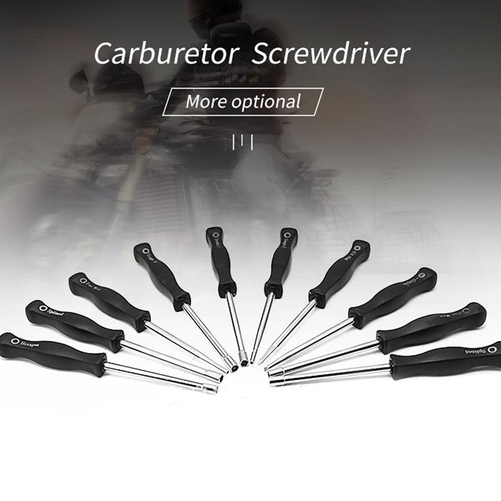 Rust Resistant  Ergonomic Design Carburetor Adjusting Screwdriver Tools For Outdoor Power Equipment And Garden Machinery