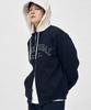Blackmamba Beee Real Color Block Zip-Up Hoodie (Black)