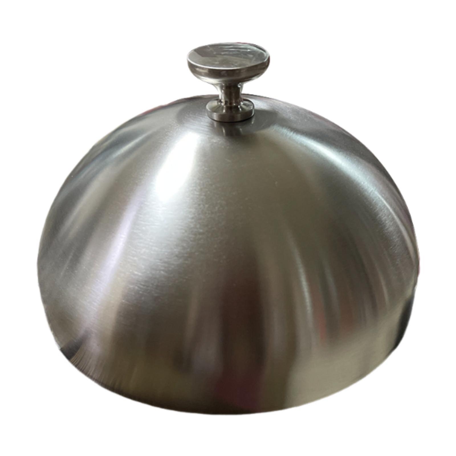 

Cheese Melting Dome Multifunctional Stainless Steel Utility Kitchen Supplies BBQ Accessory for Cheeseburger Steak Sandwiches