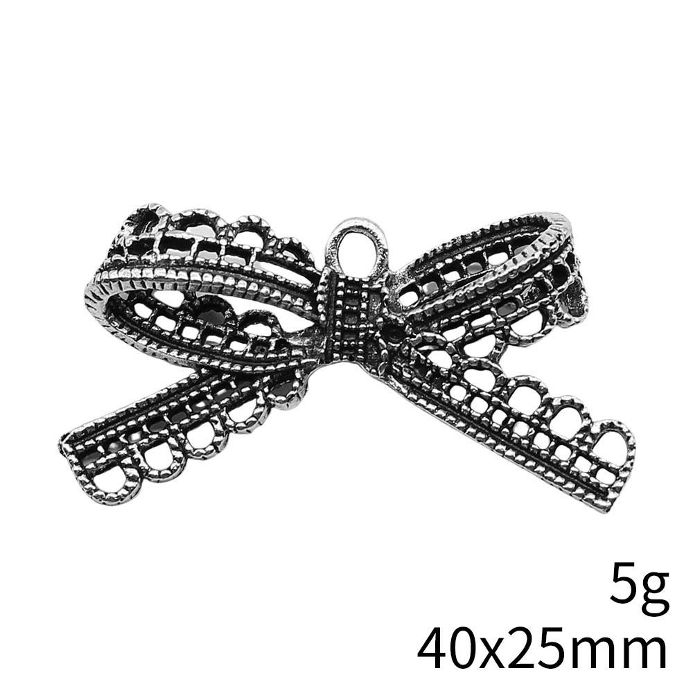 Father's Day Charms For Jewelry Making Bow Scarf Charms Pendant Cheap Cute Stuff Pendant For Mobile