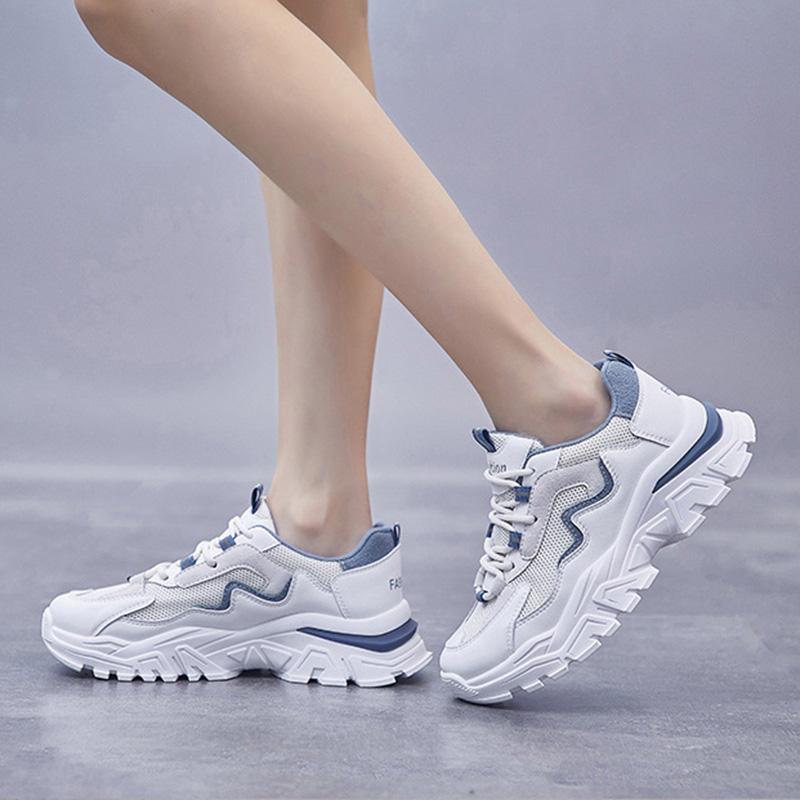 Women's Fashion Leisure Sports Running Shoes Mesh Breathable Comfortable Sneakers Tennis Shoes