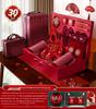 Bridal Dowry Box Set: Complete Red Wedding Toiletries & Gifts