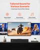 VEVOR Sound Bar for Smart TV, 2.0 Channel, 450 mm Compact Soundbar TV Speakers for Projector, Bluetooth AUX Connection, Remote Control, Easy Setup