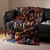 Guitar Legends Art Blanket for All Seasons Blanket Lunch Break Throw Gift