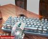 EWEADN TK950 Three-Mode Retro Punk Mechanical Keyboard & Mouse Combo