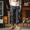 Men's Solid Color Overalls Industrial Casual Pants Men's Loose Outdoor Trousers Trendy Pants Men's Pants High Street Men's Clothing