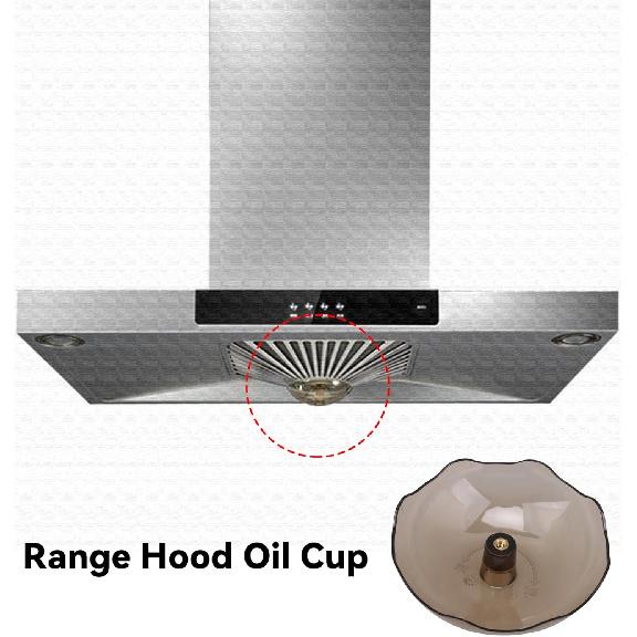 BQLZR Прозрачный Пластиковый Колпак Маслосборник Жиросборник Винт 5 мм Внутренний Диаметр Упаковка 2 шт.