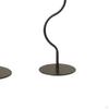 2x Metal Candlestick Candle Holder Candelabra for Home Decor Ornament Stand Banquet