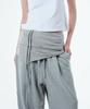 2000Akaibeuseu Noxy Layered Skirt (Melange Grey)