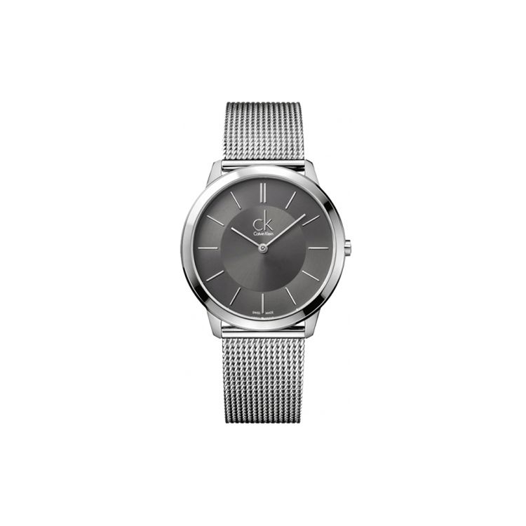 

Calvin Klein Quartz Watch Stainless Steel Band 40Mm Gray Dial 30M Water Resistant Unisex watches K3M21124_DX K3M21124_ Version 2