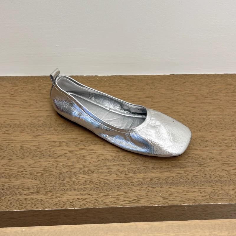 Fashion SUOJIALUN 2025 Autumn New Brand Women Flat Shoes Fashion Round Toe Shallow Slip On Boat Shoes Soft Flat Heel Single Shoes