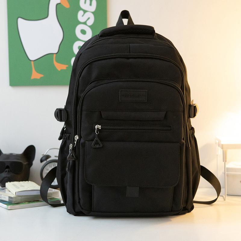 Schoolbag College Student Tooling School Bag New Fashion Large Capacity Computer Backpack Lightweight Large Capacity Travel Backpack