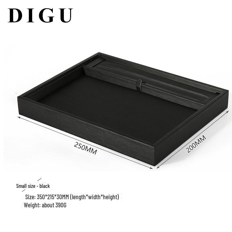 Digu PU Leather Jewelry Display Tray for Rings and Bracelets