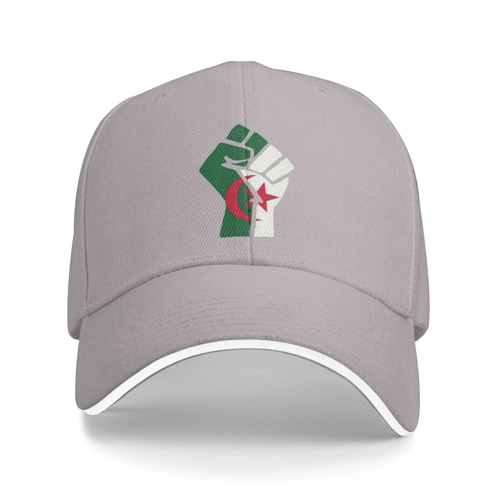 Raise Up Algeria Fight Fist Hiking Baseball Caps Women High-end Male Beach Coquette Hat Hip Hop Trucker Cap