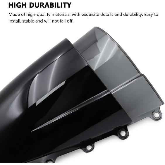 PARA YZF-R7 yzf r7 2026 2025 2024 2023 2022-2017 acessórios para-brisa modificado para competição para-brisa elevado para-brisa esportivo viseira preto