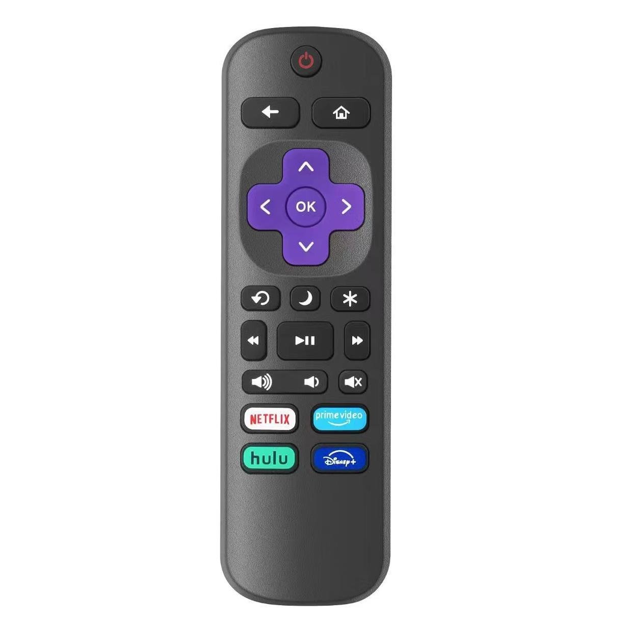 Replacement TV Remote Control for Roku,Infrared Remote ONLY for TV 1PCS/2PCS 1 PCS