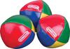 Duncan Juggling Balls - [Pack of 3] Multicolor, Vinyl Shells, Circus Balls with 4 Panel Design, Plastic Beans