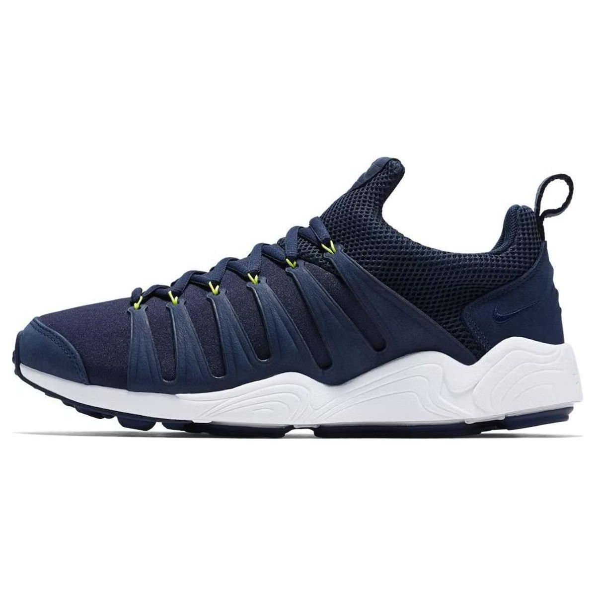 

Nike Air Zoom Spirimic Men Sneakers Blue Midnight-Navy Volt-White 881983-400