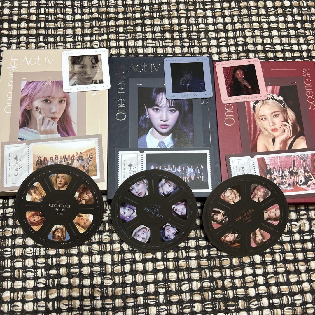 

[USED] IZ*ONE One-reeler Act IV 3-Disc Set