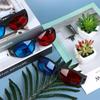 Gafas 3D Rojo Azul Gafas 3D para Películas Juegos Diseño Anti-Polarización