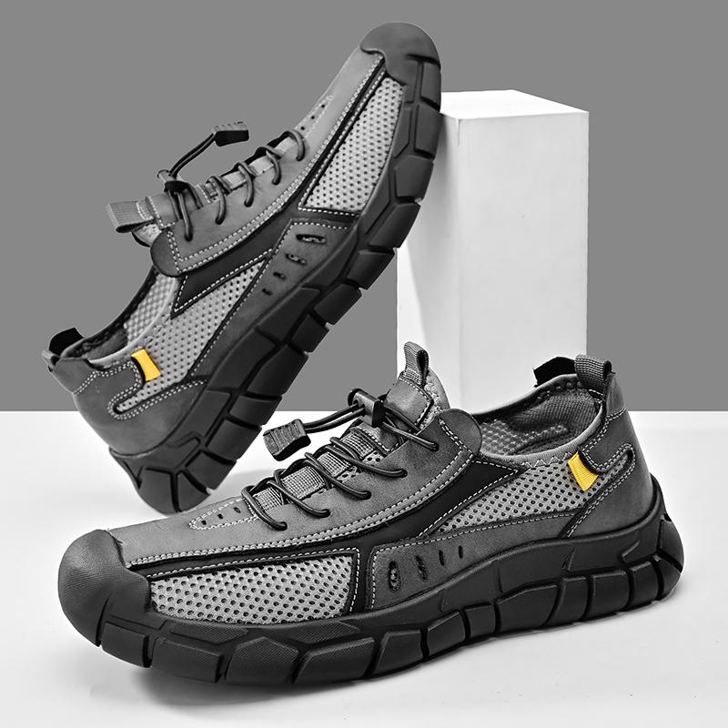 Fashion Breathable Summer Men Sneakers Quick Dry Wading Aqua Shoes Comfortable Man Walking Sneakers Outdoor Sandals Retro Style Trainers