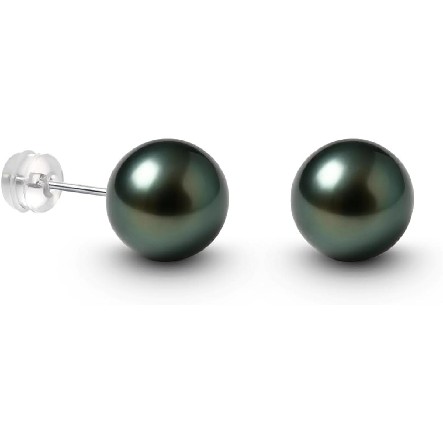 Oriģinālas 10-11 mm Tahitian melnās pērļu