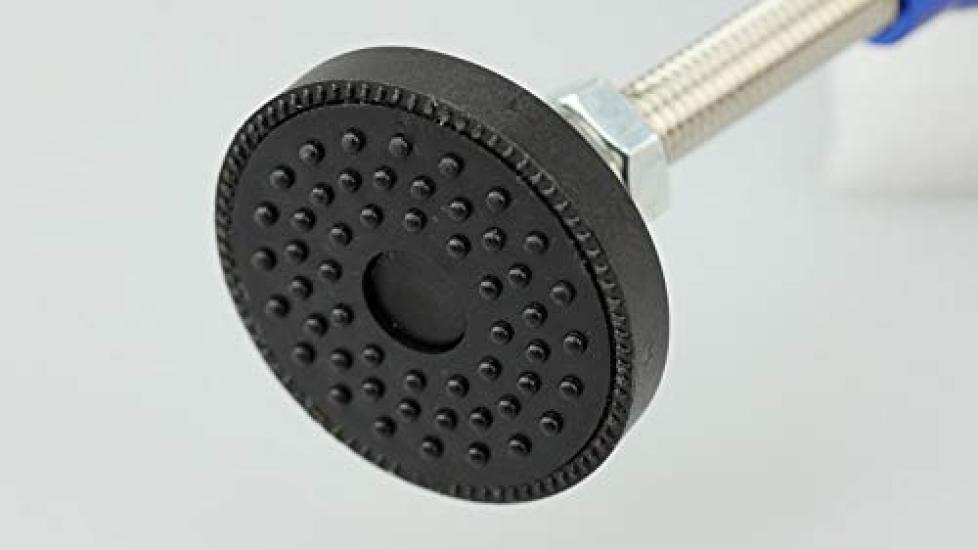 Kijima Motorcycle Maintenance Adjustable from Supports Easy-Up Stand, Easy-Up Stand, 255-370mm, 150kg, Blue, 303-2002