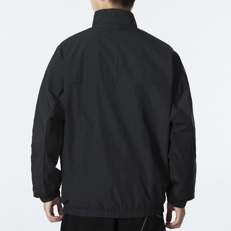 adidas Mh Bp3 Großes Logo Sportlich Lässig Webjacke Herren Oberbekleidung Schwarz HP1433
